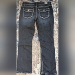 Daytrip Dark Denim Cropped Jeans/Capri..